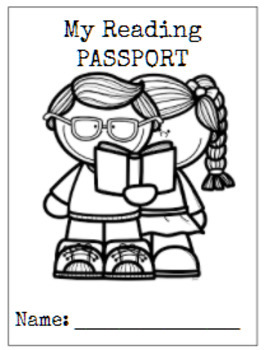 Preview of Reading Passport (Sticker Book)