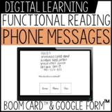 Functional Reading Digital Activity