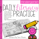 Kindergarten Phonics & Sight Words Practice - Daily Literacy