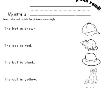 reading worksheet for 5 year old a worksheet blog