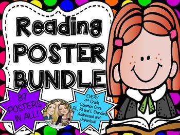 Preview of 4th Grade Reading Anchor Charts
