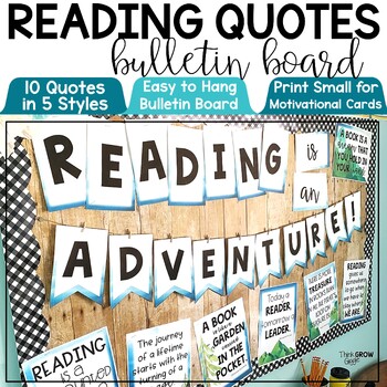 Preview of Reading Bulletin Board Ideas End of the Year Summer Reading Challenge Log Poster