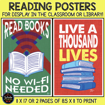 literacy posters for the classroom