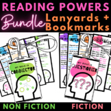 Reading Powers BUNDLE | F + NF Bookmarks and Lanyards | Ad