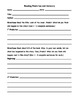 Reading Prediction and Summary Worksheet by I Love Teaching Store