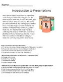Reading Prescription Drugs Labels Reading Comprehension an