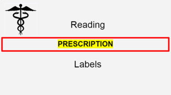 Preview of Reading Prescription Labels