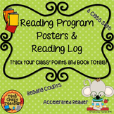 Reading Program Posters and Reading Log: Reading Counts, A