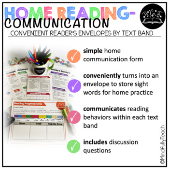 Preview of Reading Progress Parent & Home Communication & Home Reading Support Guide