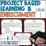 Reading Project-based Learning and Enrichment Unit 1 Print