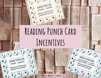 25 Rewards Punch Cards For Kids, Students, Teachers, Small Business,  Classroom, Chores, Reading Incentive Awards For Teaching Reinforcement  Education