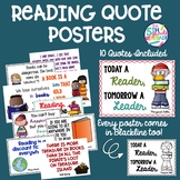 Reading Quotes Posters- Read Across America  *Color and in