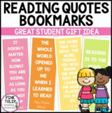 Reading Quote Bookmarks