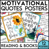 Reading Quotes Posters in Watercolor