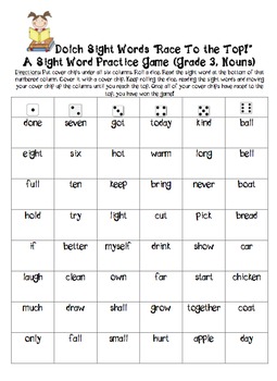 Reading Dolch and Fry Sight Words 