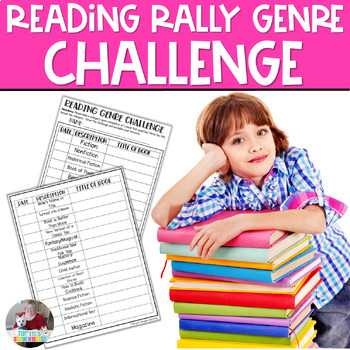 Preview of Reading Rally Challenge Reading Log