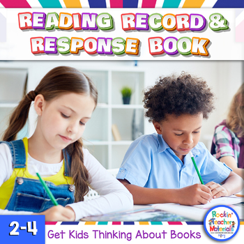 Preview of Reading Record and Response Book with Graphic Organizers