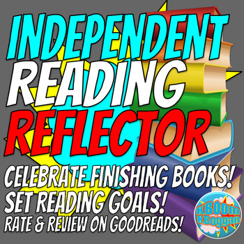 Preview of Independent Reading Reflector