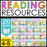 Reading Resources | 4th and 5th Grade Reading Activities - w/ Digital Activities