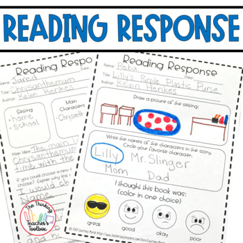 Preview of Reading Response
