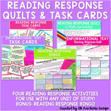 Reading Response Choice Boards & Task Cards Bundle