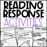 Reading Response Activities | Reading Comprehension | with
