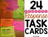 Reading Response Activity TASK CARDS