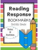 Reading Response Bookmarks