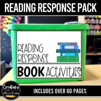 Preview of Reading Response Comprehension Pack