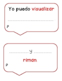 Reading Response Conversation Cards in Spanish - Poetry