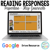 Google Drive Reading Response Journals: Distance Learning,
