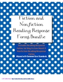 Reading Response Forms for Fiction and Nonfiction Bundle
