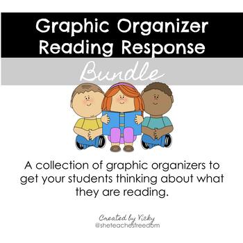 Preview of Reading Response Graphic Organizer Bundle