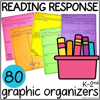 Preview of Reading Response Graphic Organizers K-2