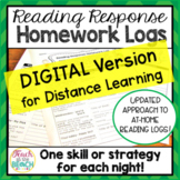 Reading Response Homework/Classwork Logs **DIGITAL for Dis