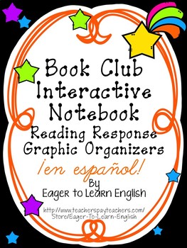 Preview of Reading Graphic Organizers/ Organizadores gráficos para la lectura: IN SPANISH!