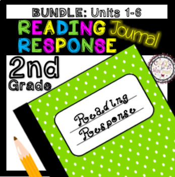 Preview of Reading Response Journal BUNDLE Units 1-6