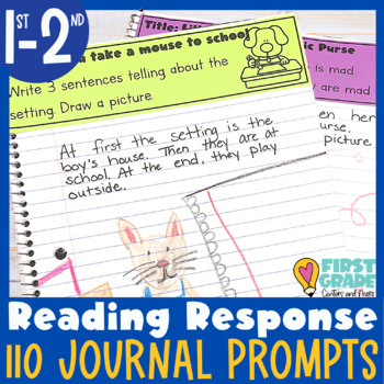 Preview of Reading Response Journal - Comprehension Notebook Questions