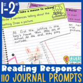Reading Response Journal - Comprehension Notebook Questions