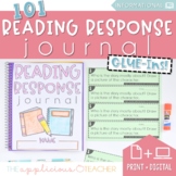 Reading Response Journal Glue-Ins Informational Print & Digital