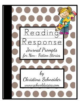 Preview of Reading Response Journal Prompts for Non-Fiction Books