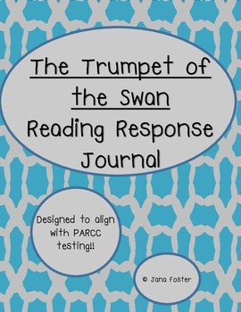 Preview of Trumpet of the Swan Reading Response Booklet
