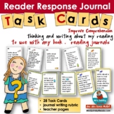 Reading Response Journals | Task Cards |  [Writing Prompts]