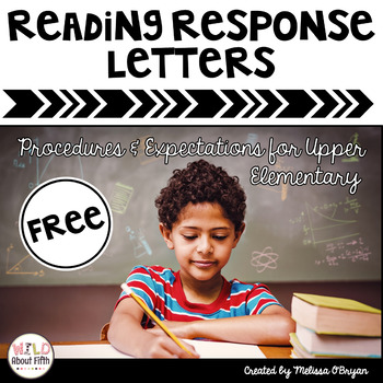 Preview of Reading Response Letter Procedures and Expectations