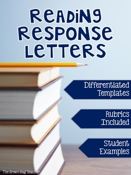Preview of Reading Response Letters for Independent Reading: Literary & Informational Text
