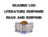 Reading Response Log
