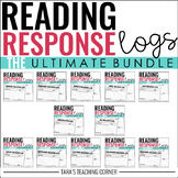 Reading Response Logs Year-Long Bundle