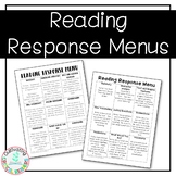 Reading Response Menus