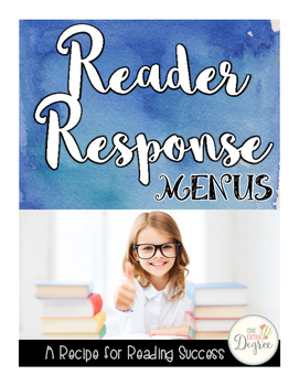 Preview of Reader Response Menus: A Recipe for Reading Success!