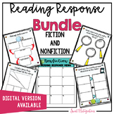 Reading Response Menus/Choice Boards Bundle | Fiction and 